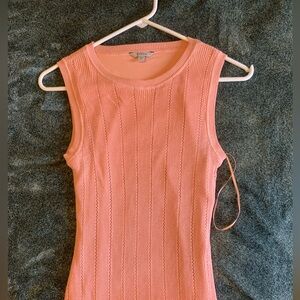 Guess Pink Knit body con dress